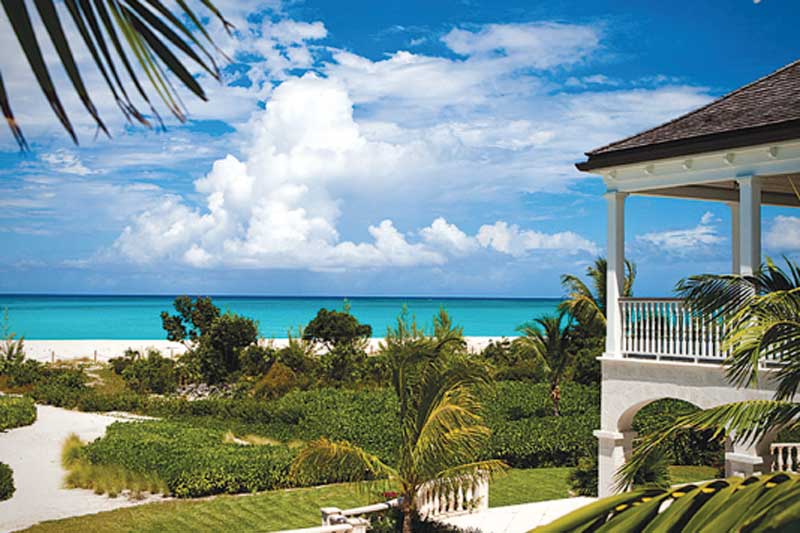 Amazing Grace, an eight-acre estate on 280 feet of Grace Bay beach, is for sale for $14.5 million.